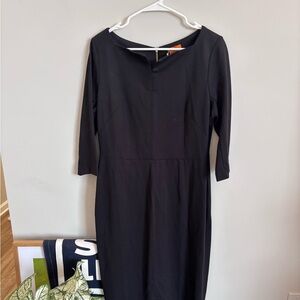 Chic Black Long Sleeve Dress